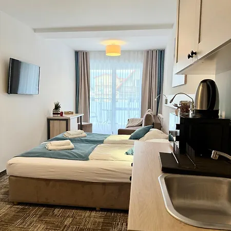 Al-dom Apartamenty, Sun W Welle Z Dostepem Do Sauny I Jacuzzi Apartman Grzybowo